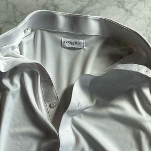 Collars & Co short sleeve dress shirt. XL.